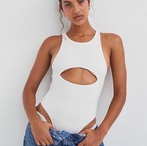 For Love & Lemons White Bodysuit